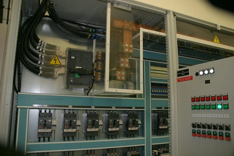 Armoire process d'une station d'épuration